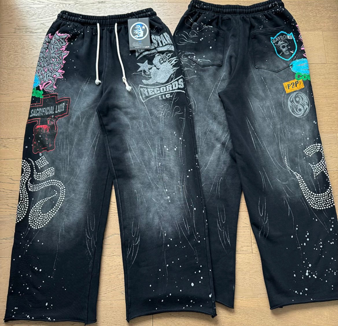 HELLSTAR Hoodie and Sweat pants set