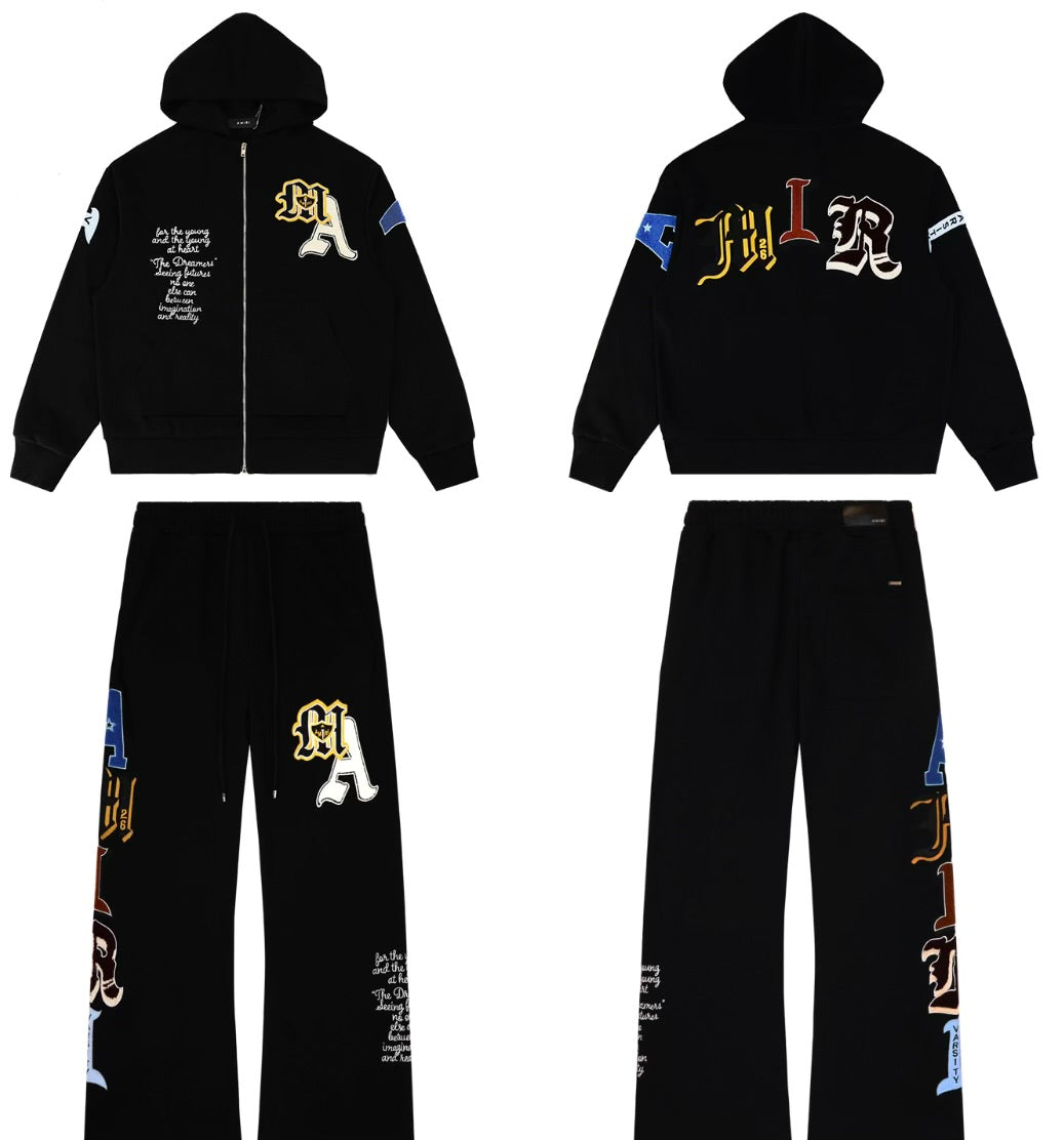 AMIRI Hoodie and Sweatpants Set