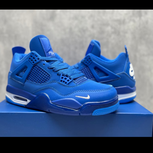  Blue  Nike Air Jordan 4 Bike Edition