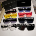 Dolce & Gabbana Oversized Shield Sunglasses