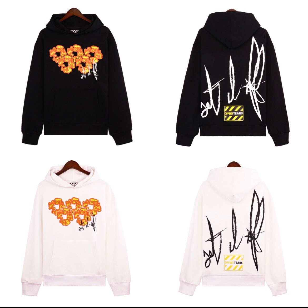 Offset Tears Hoodie