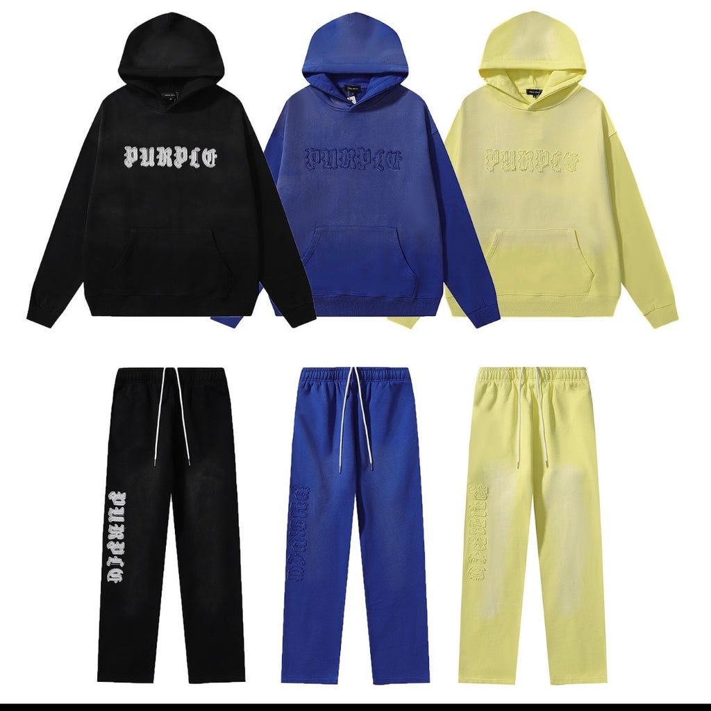 Purple Sweatsuits