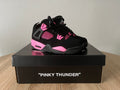 Black & Pink Jordan 4